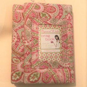 Pink Paisley Quilted 4x6 Photo Album NEW
